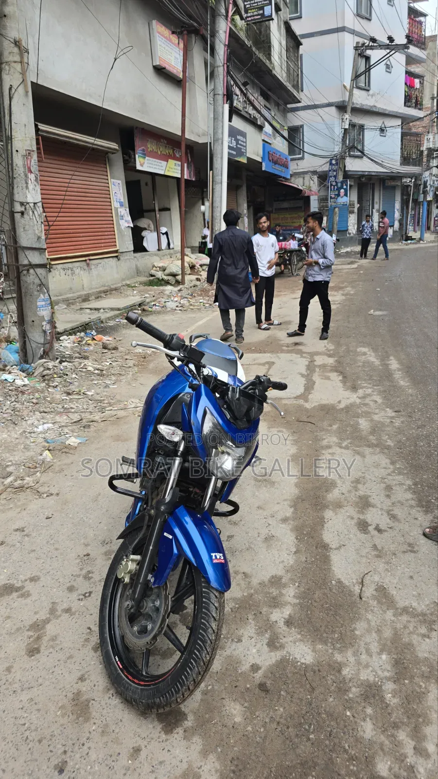 TVS Apache 160 4V 2018 Blue