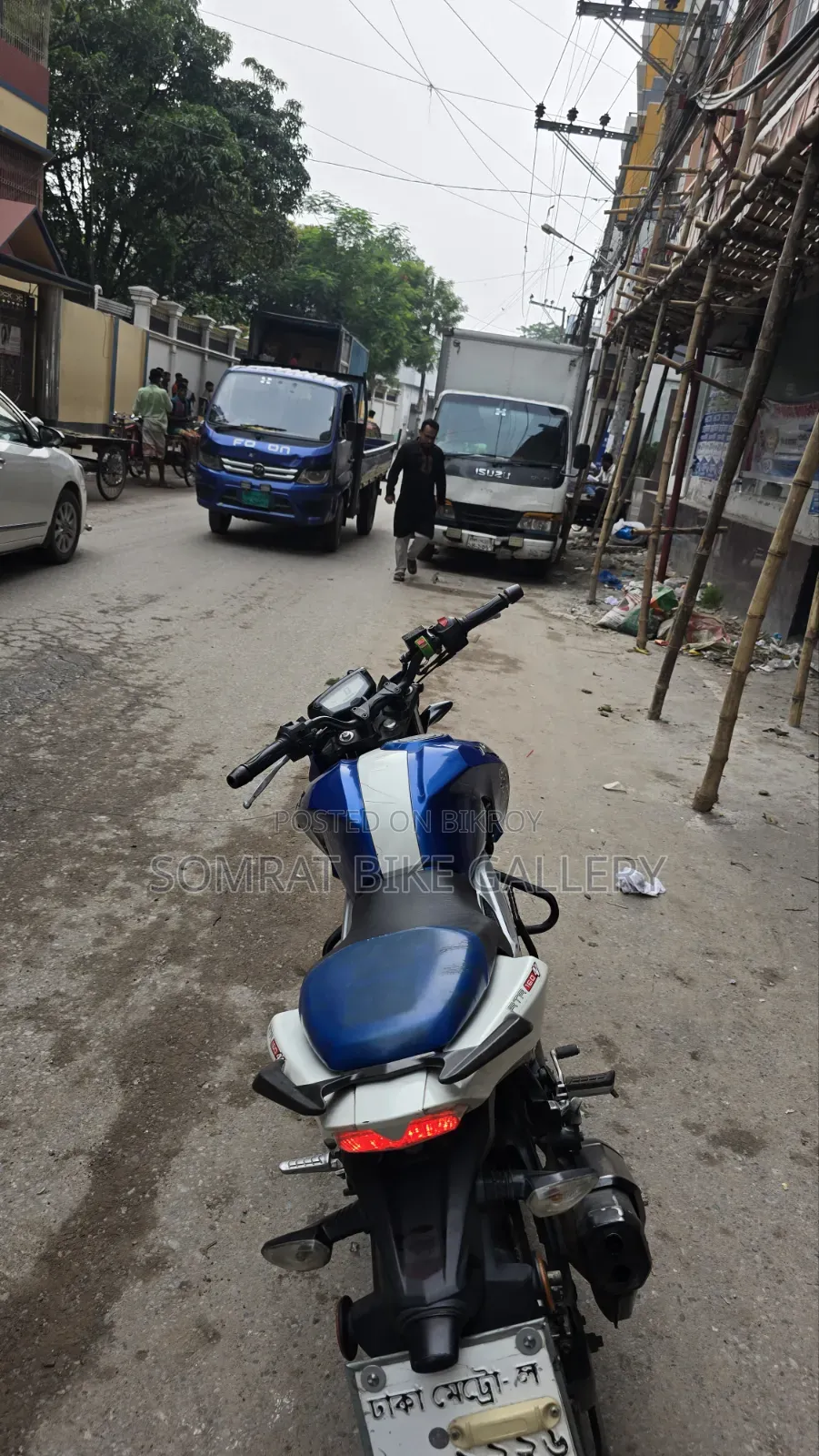 TVS Apache 160 4V 2018 Blue