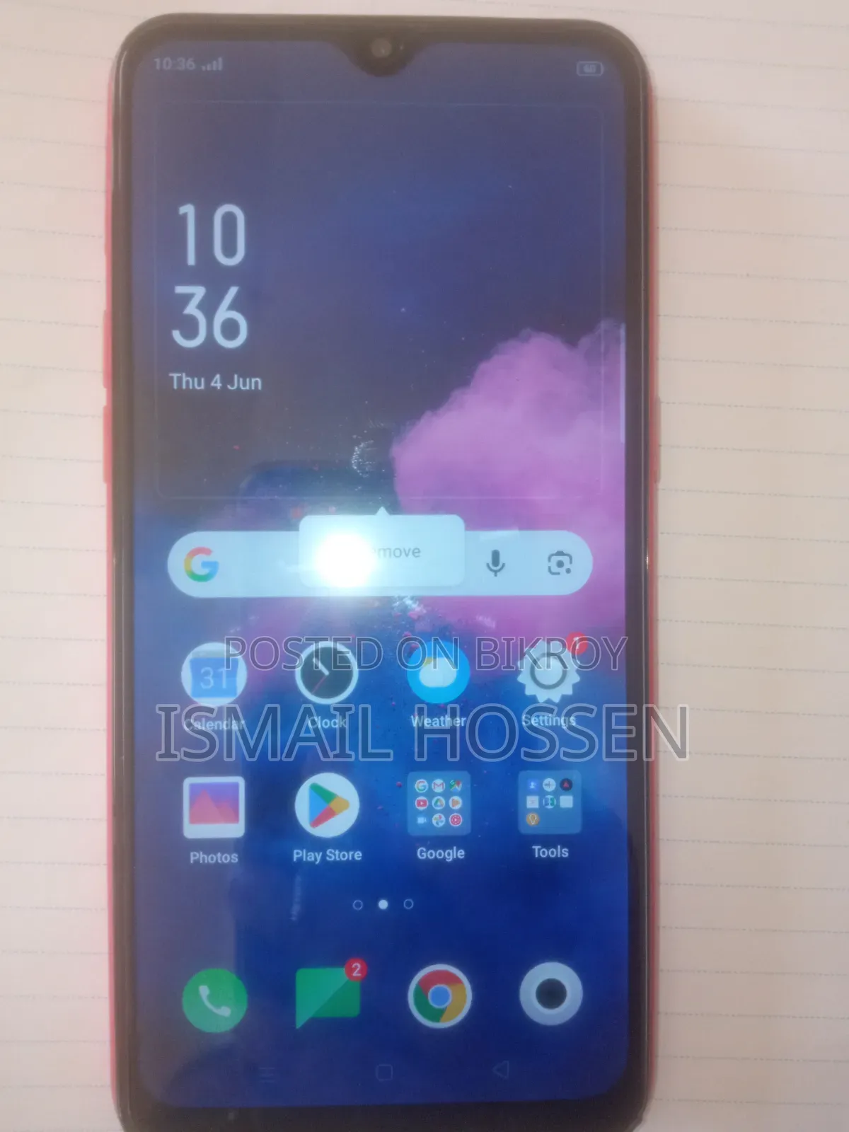 Oppo A1k 32 GB Red
