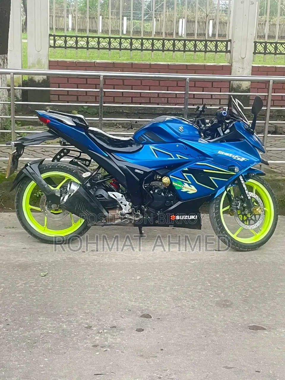 Suzuki Gixxer SF 2022 Blue