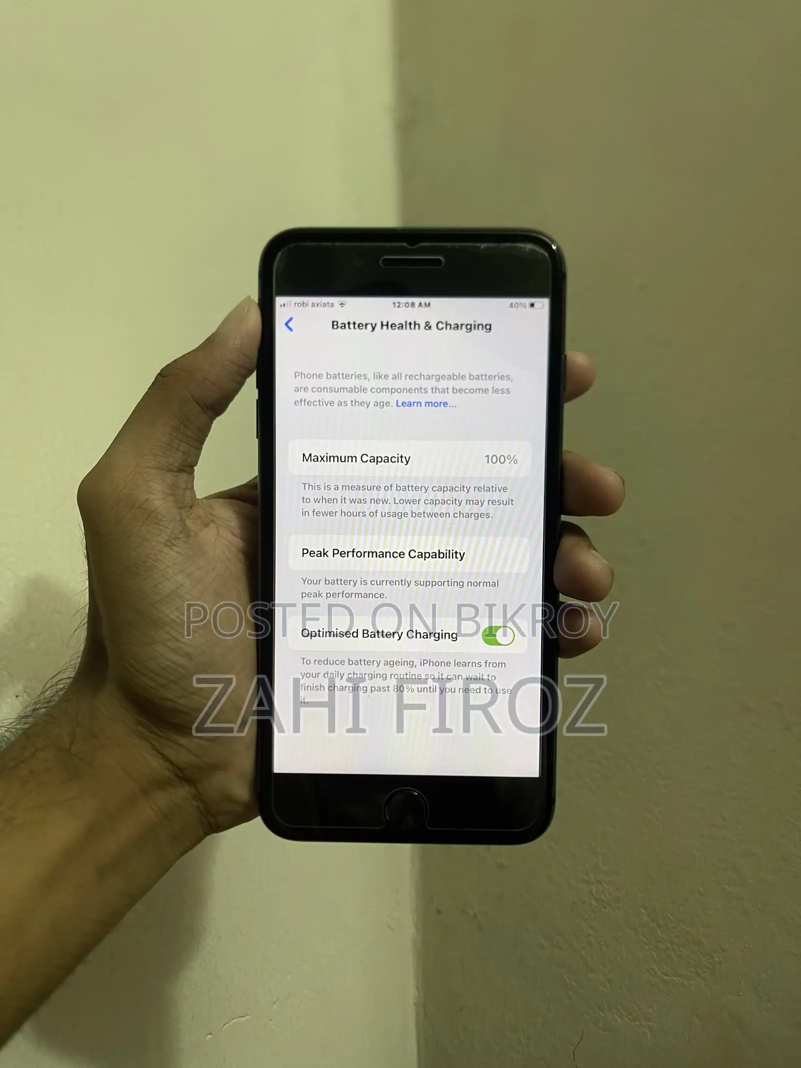 Apple iPhone 8 Plus 256 GB Black