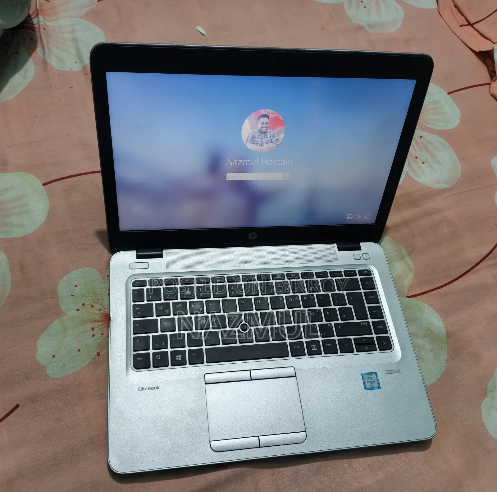 Laptop HP EliteBook 840 8GB Intel Core I5 HDD 256GB