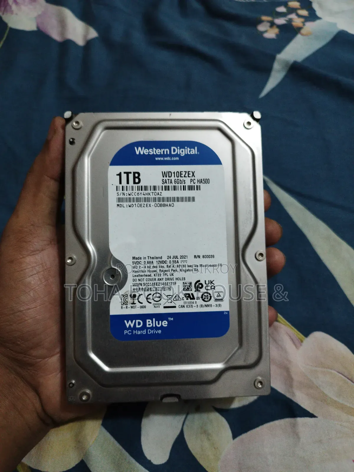 1TB HDD, 100% Health