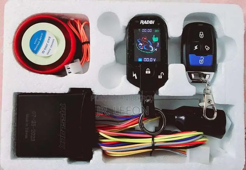 Nexa Elite– Premium Motorcycle Security – GPS Tracker + Pke Remote