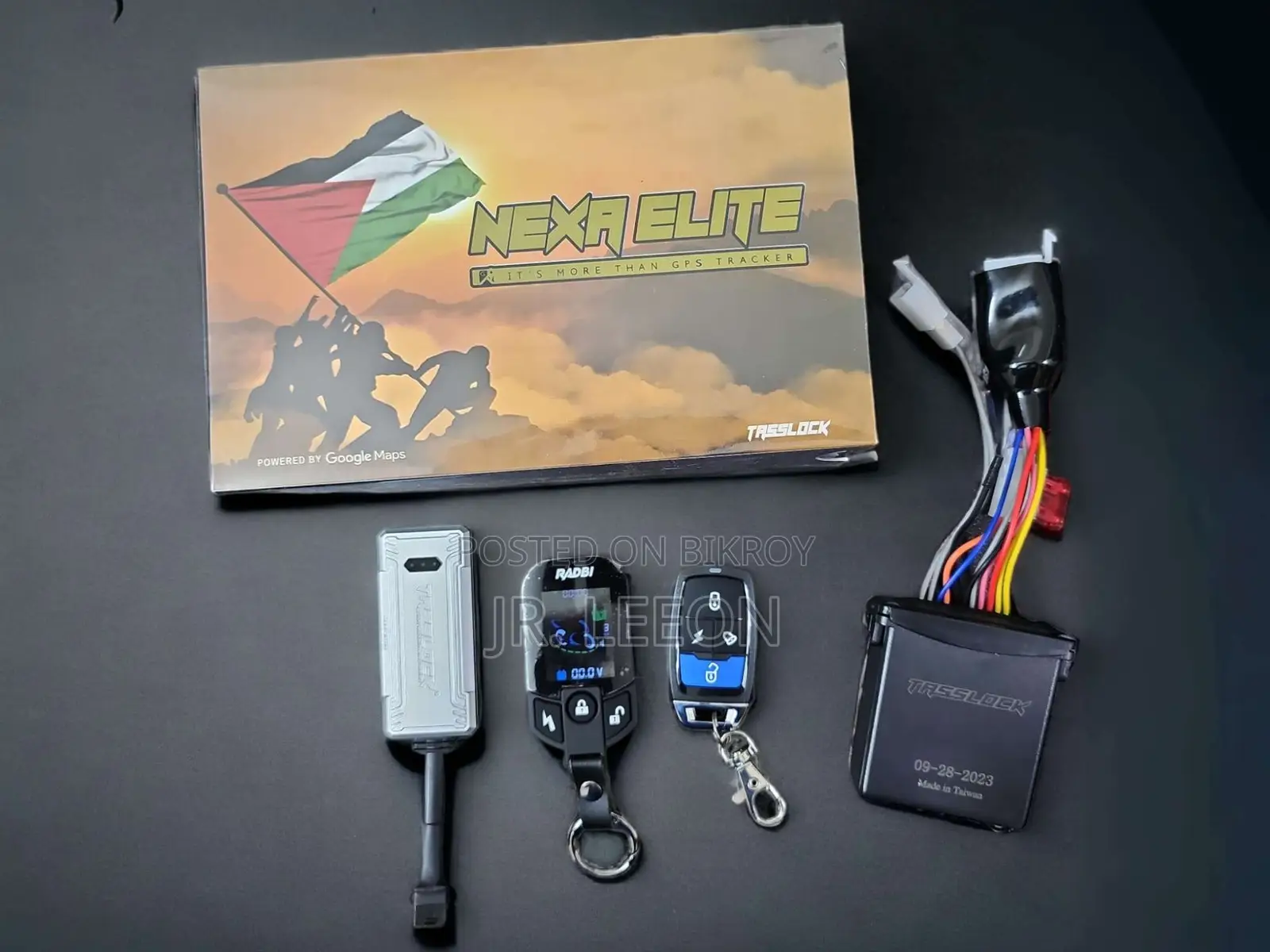 Nexa Elite– Premium Motorcycle Security – GPS Tracker + Pke Remote