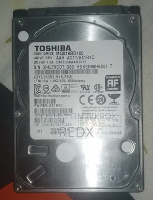 Toshiba 1TB HDD with 97% Health