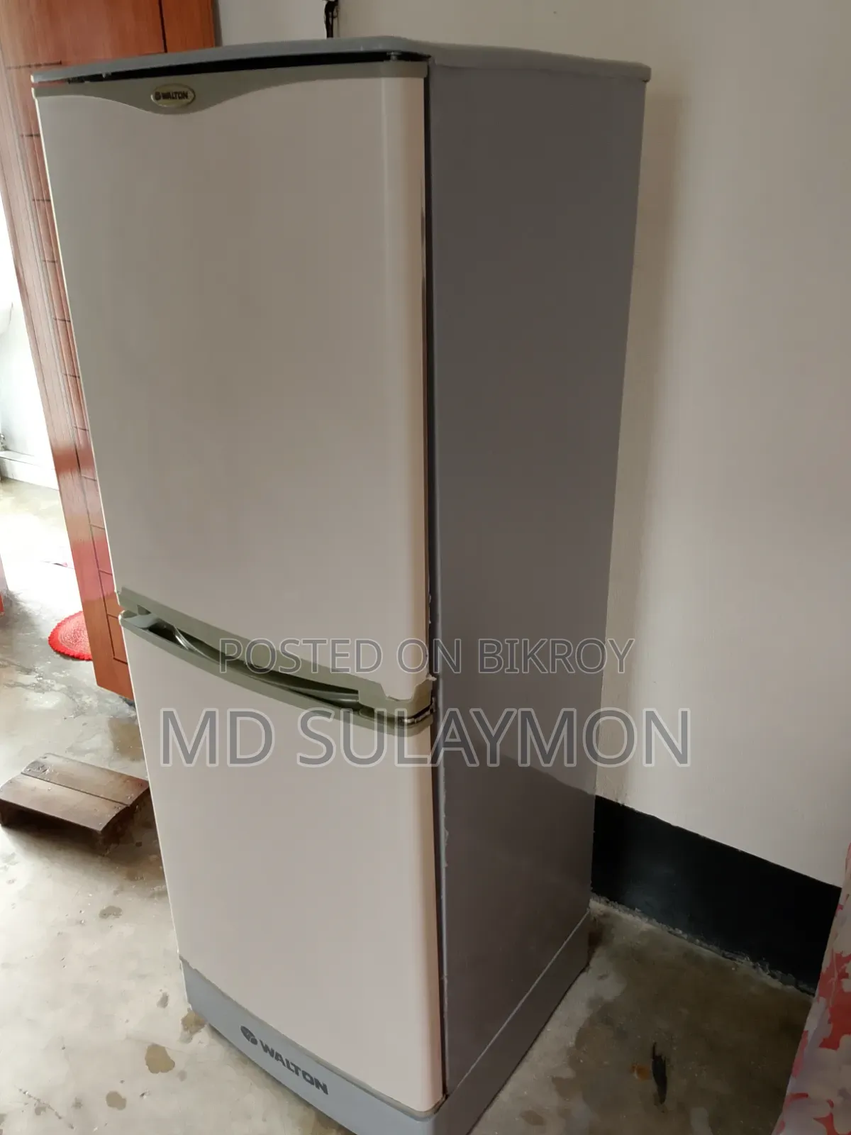 This fridge will be sold.