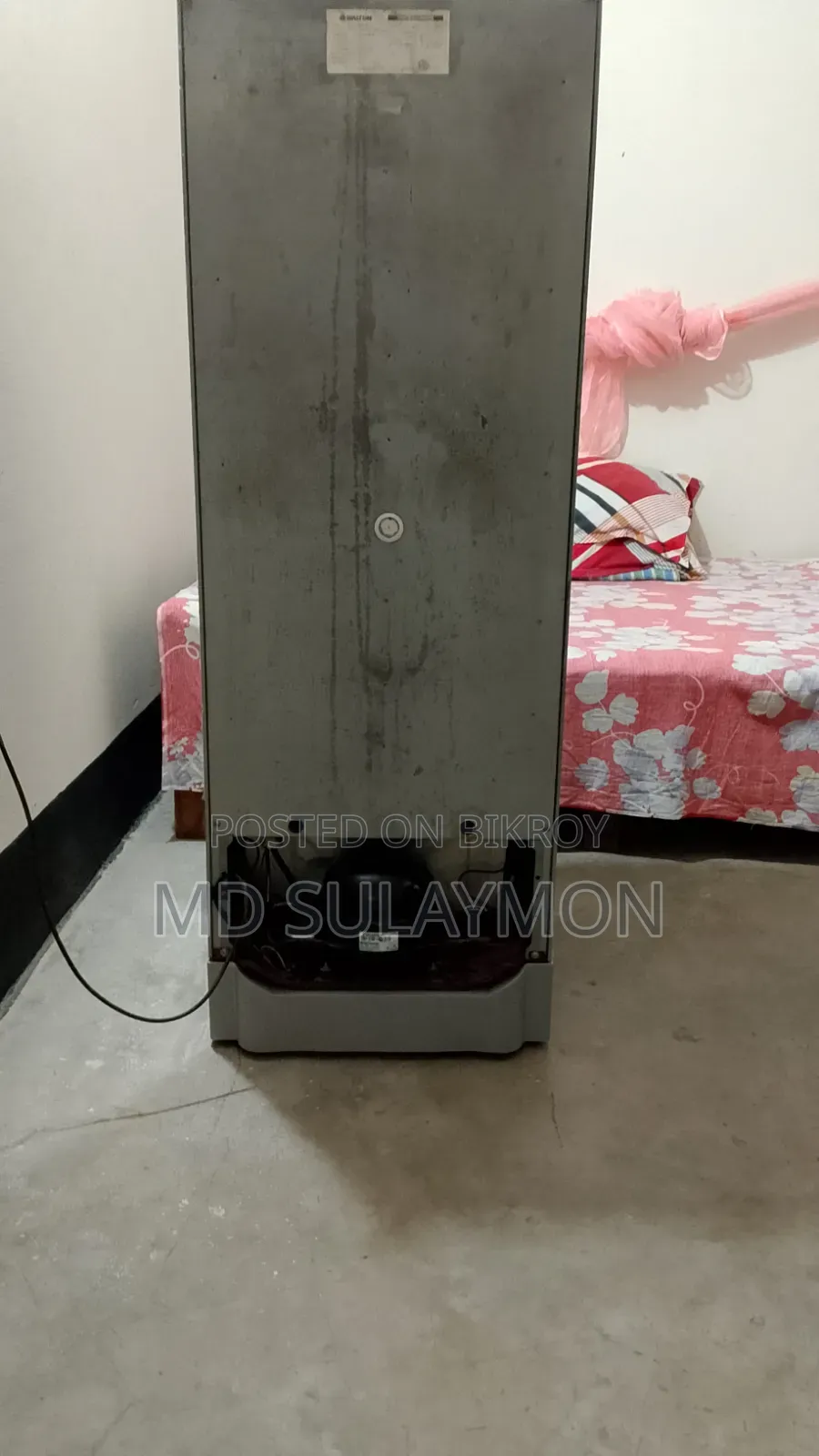 This fridge will be sold.