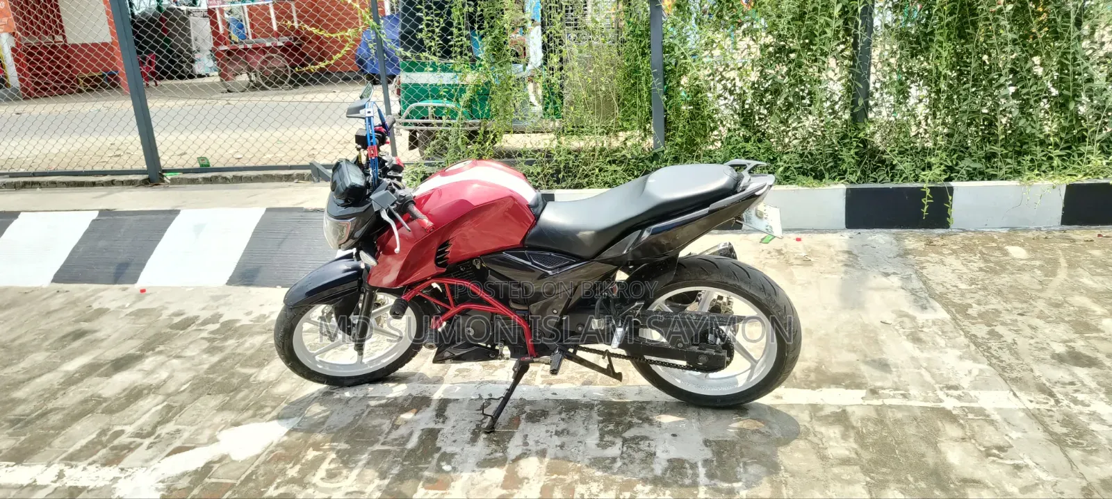 TVS Apache RTR 160 4V 2019 Red