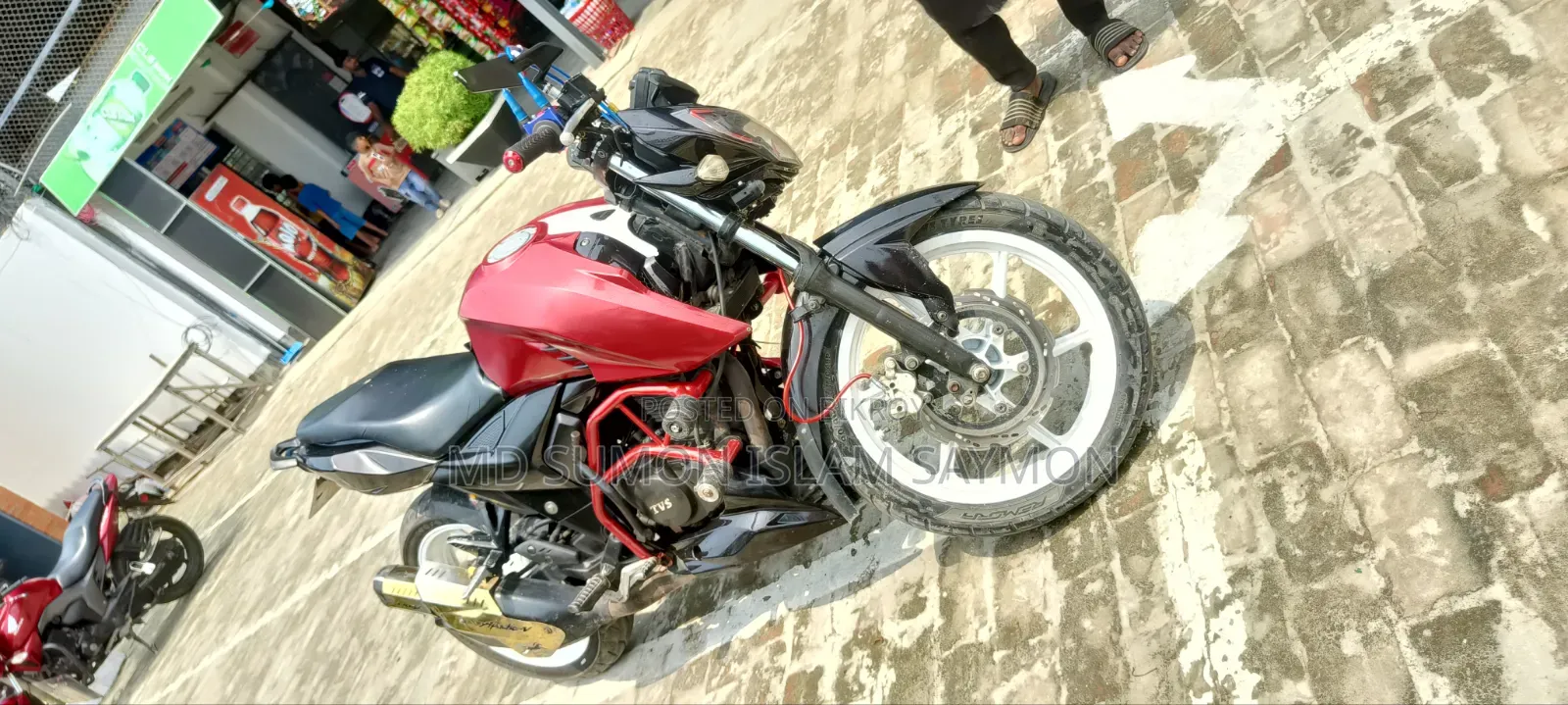 TVS Apache RTR 160 4V 2019 Red
