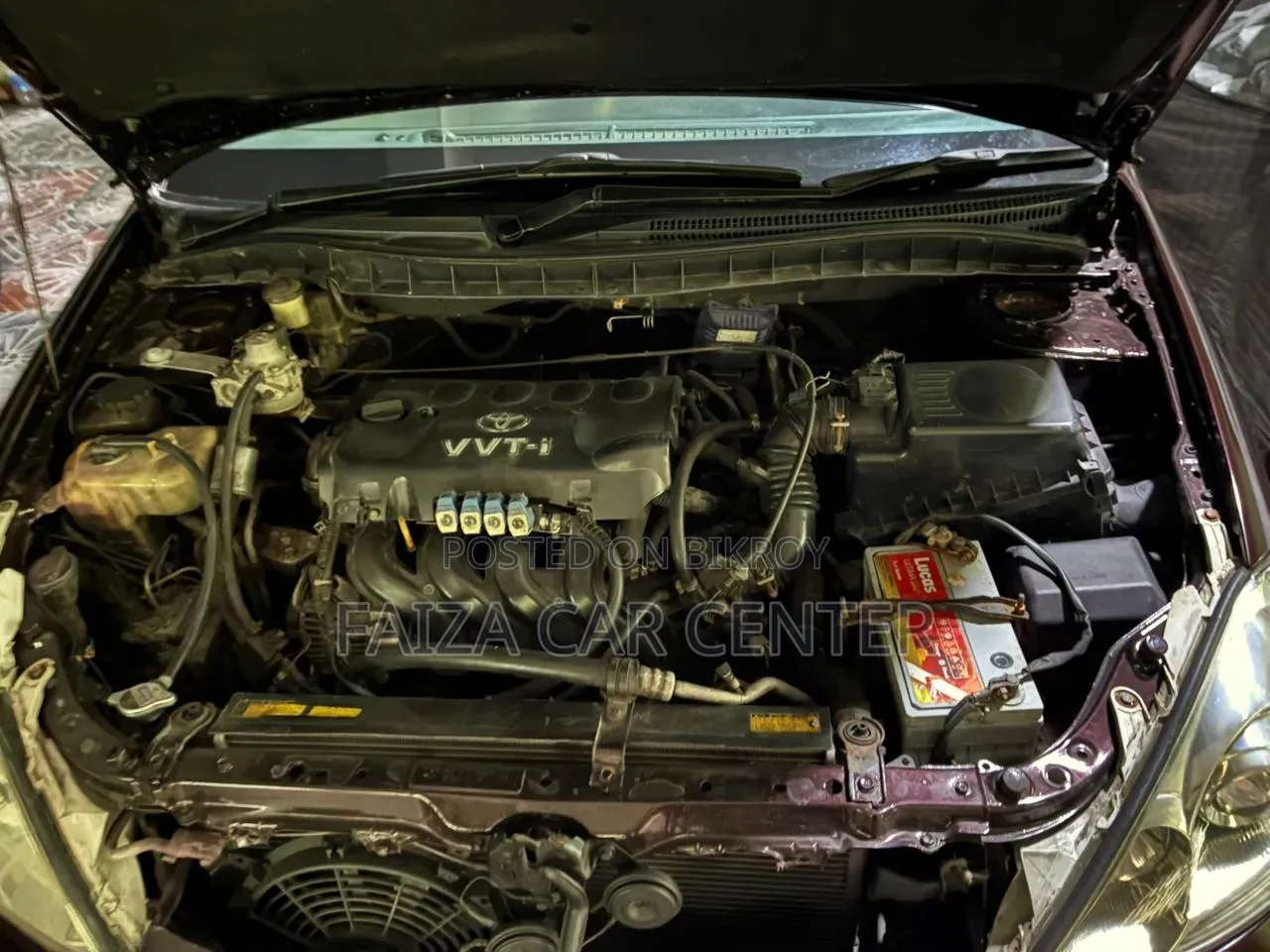 Toyota Allion 2004 Maroon