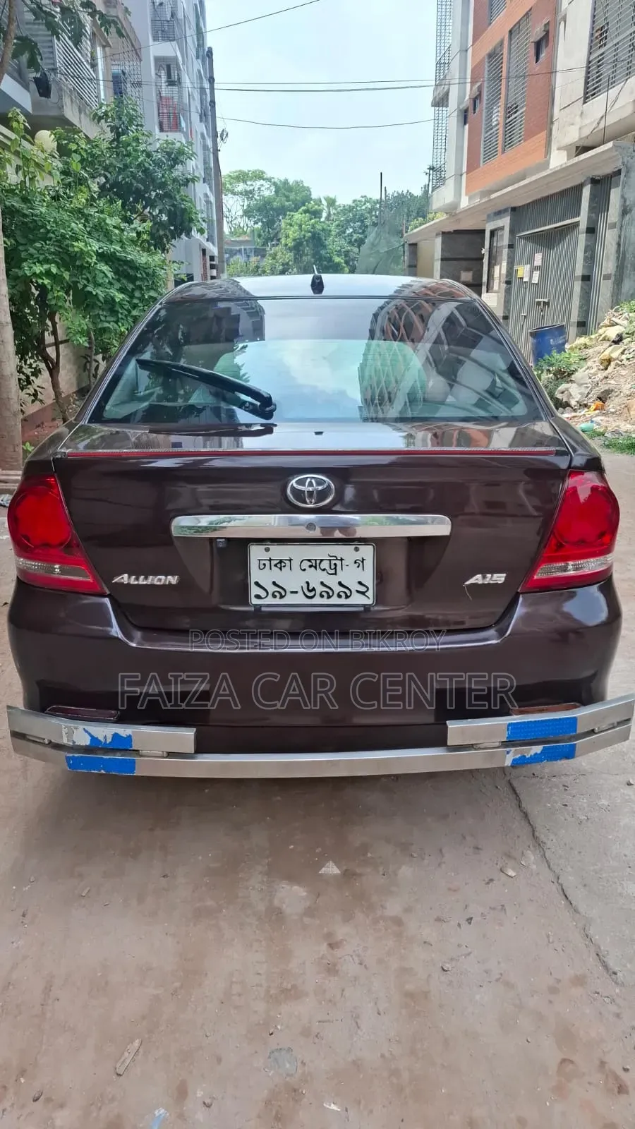 Toyota Allion 2004 Maroon