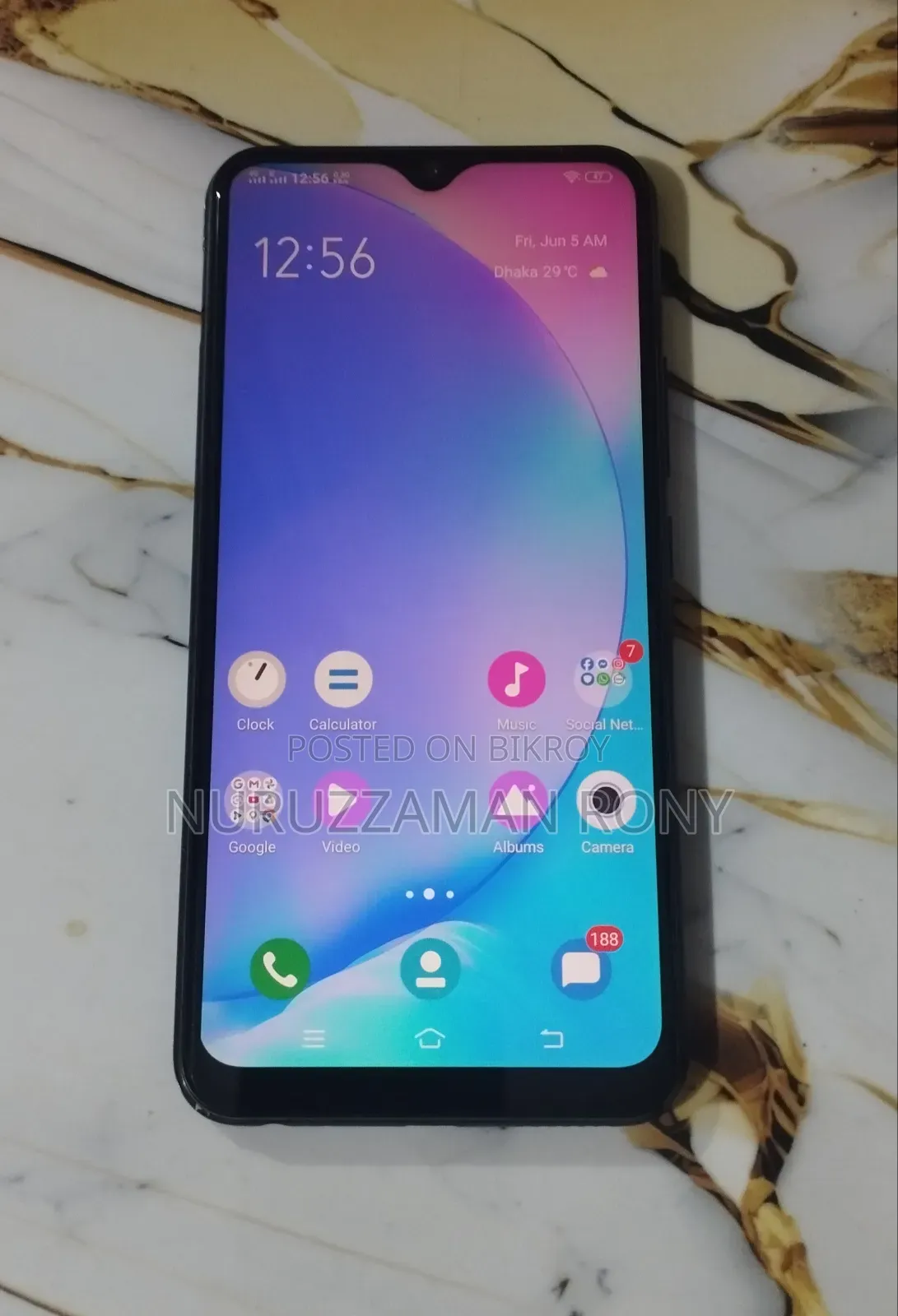 Vivo Y19 128 GB Blue