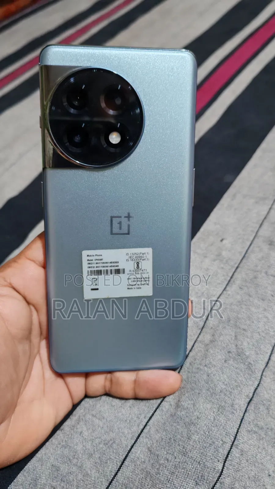 OnePlus 11R 128 GB Gray
