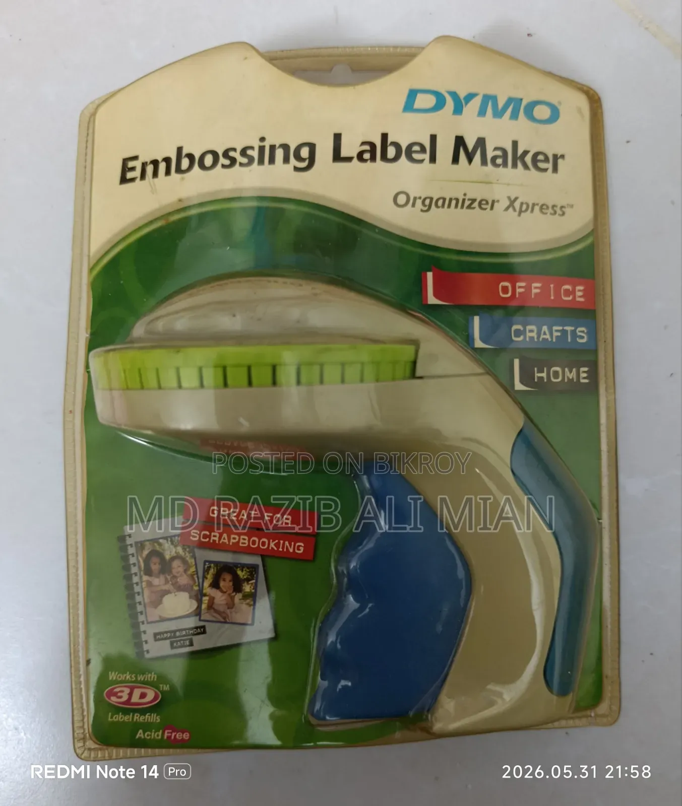 Dymo Embossing Label Maker