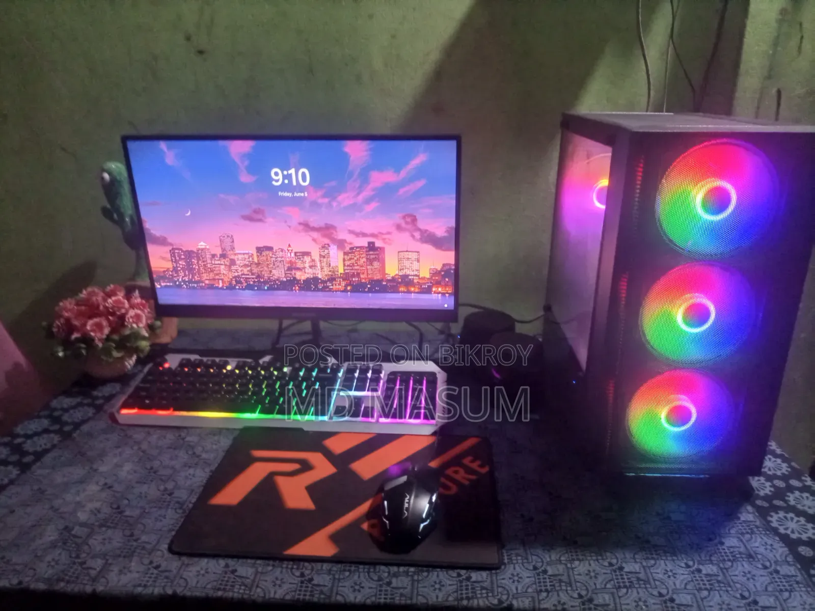 Desktop Computer 16GB AMD Ryzen 5 SSD 256GB