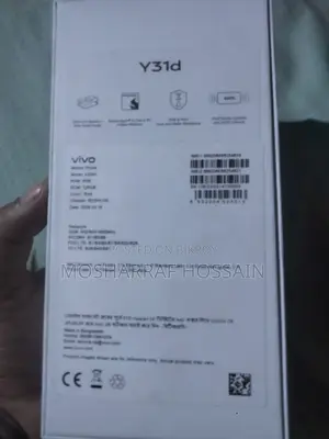 New Vivo Y31d 128 GB Red