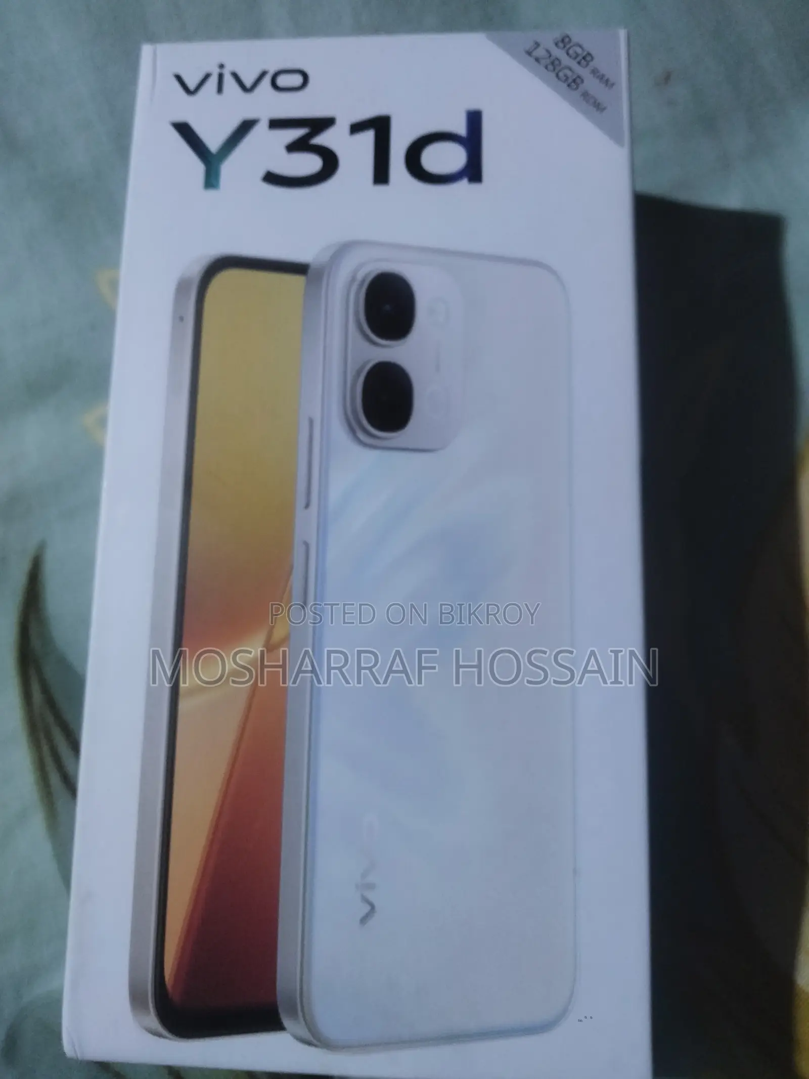 New Vivo Y31d 128 GB Red