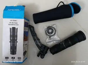 Apexel Classic 20-40x Zoom Smartphone Telephoto Lens Kit