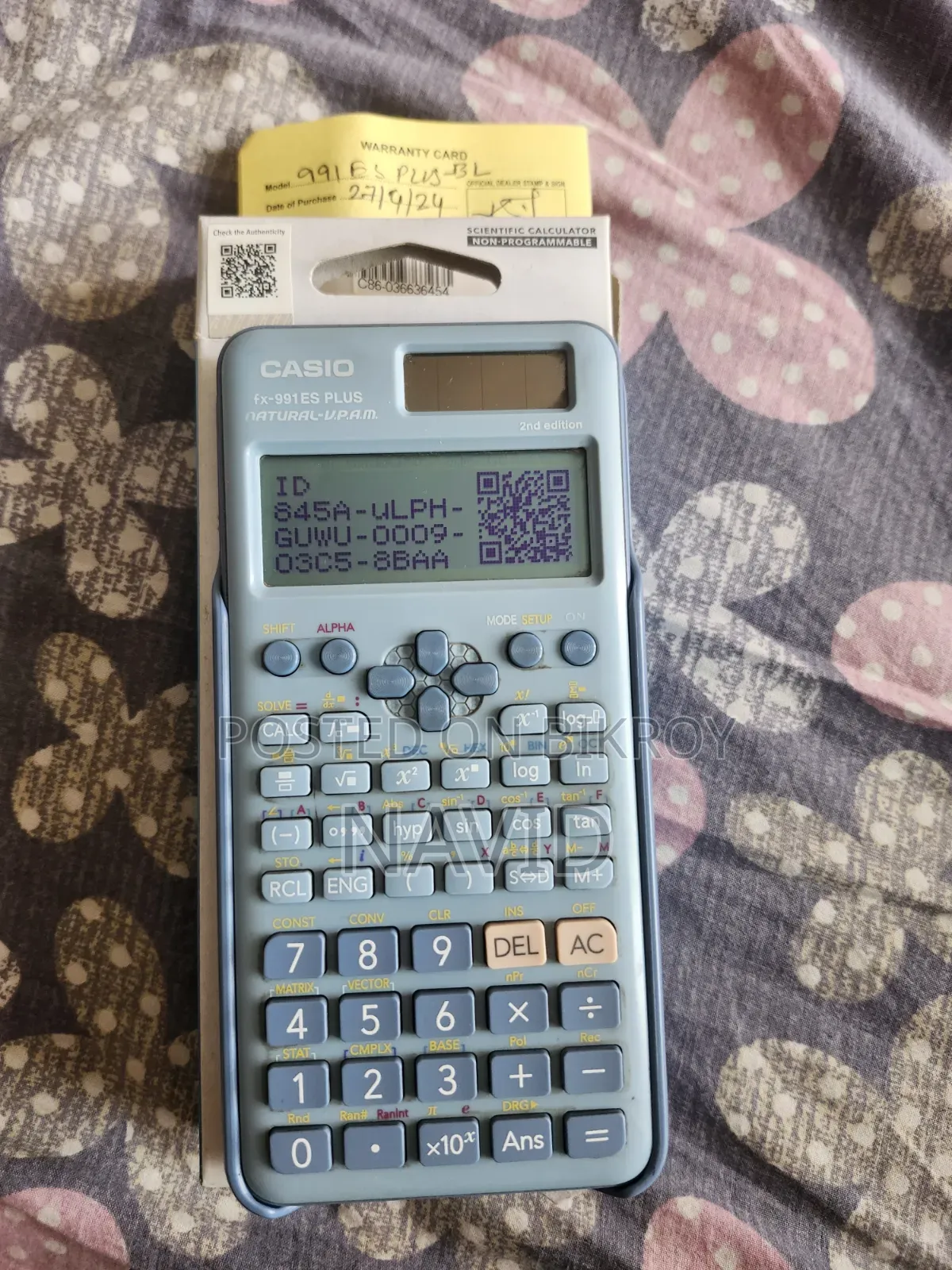 Casio Fx-991es Plus 2nd Edition (Original) |