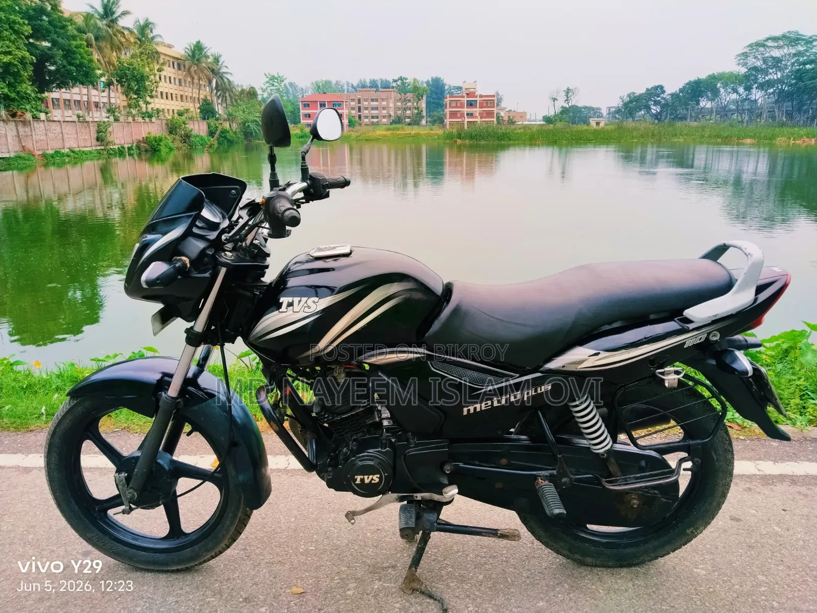 TVS Metro Plus 2022 Black