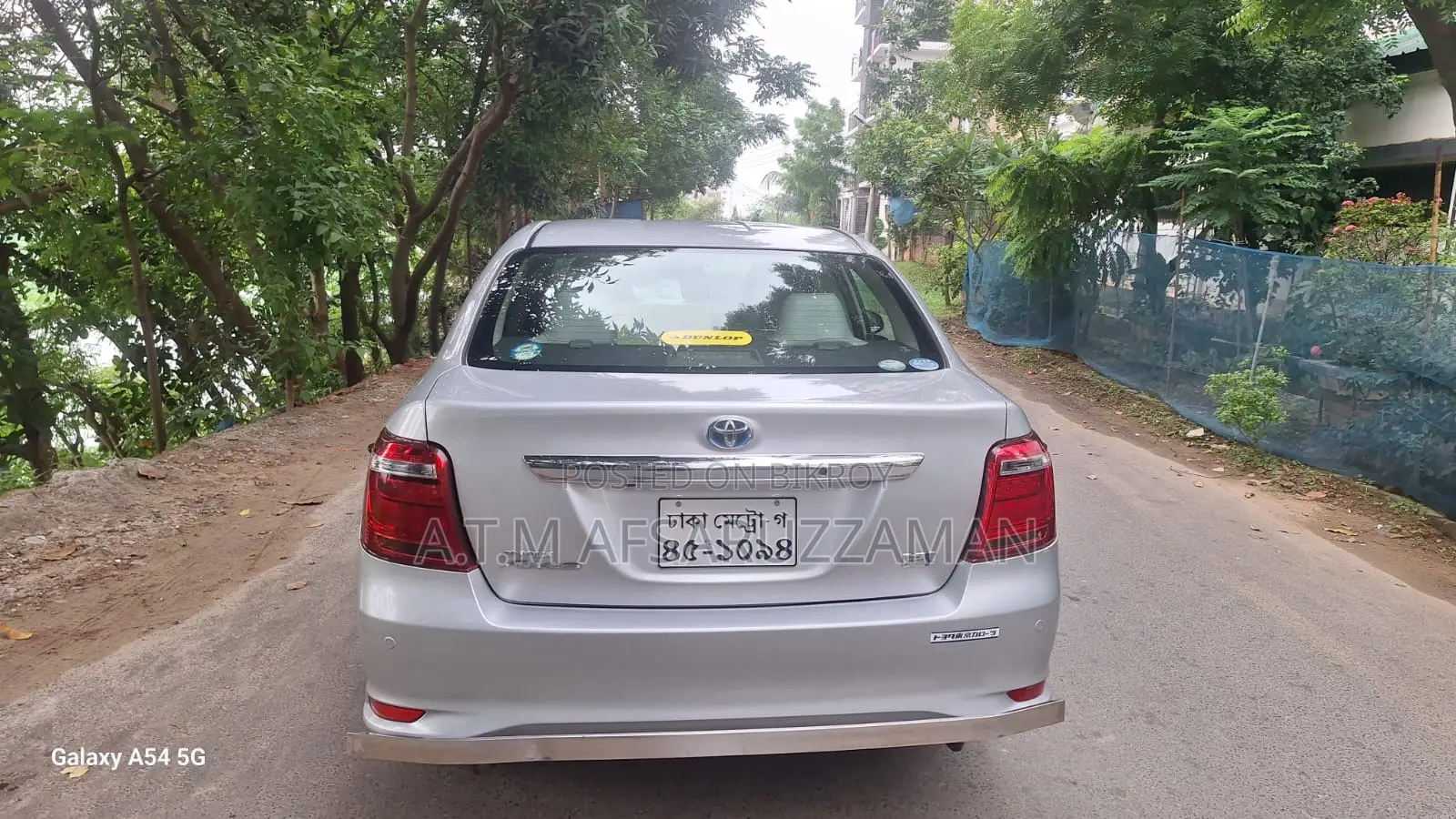 Toyota Axio 2015 Silver