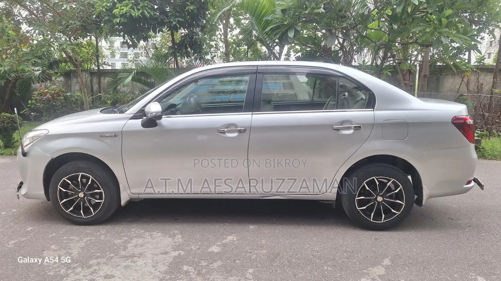Toyota Axio 2015 Silver