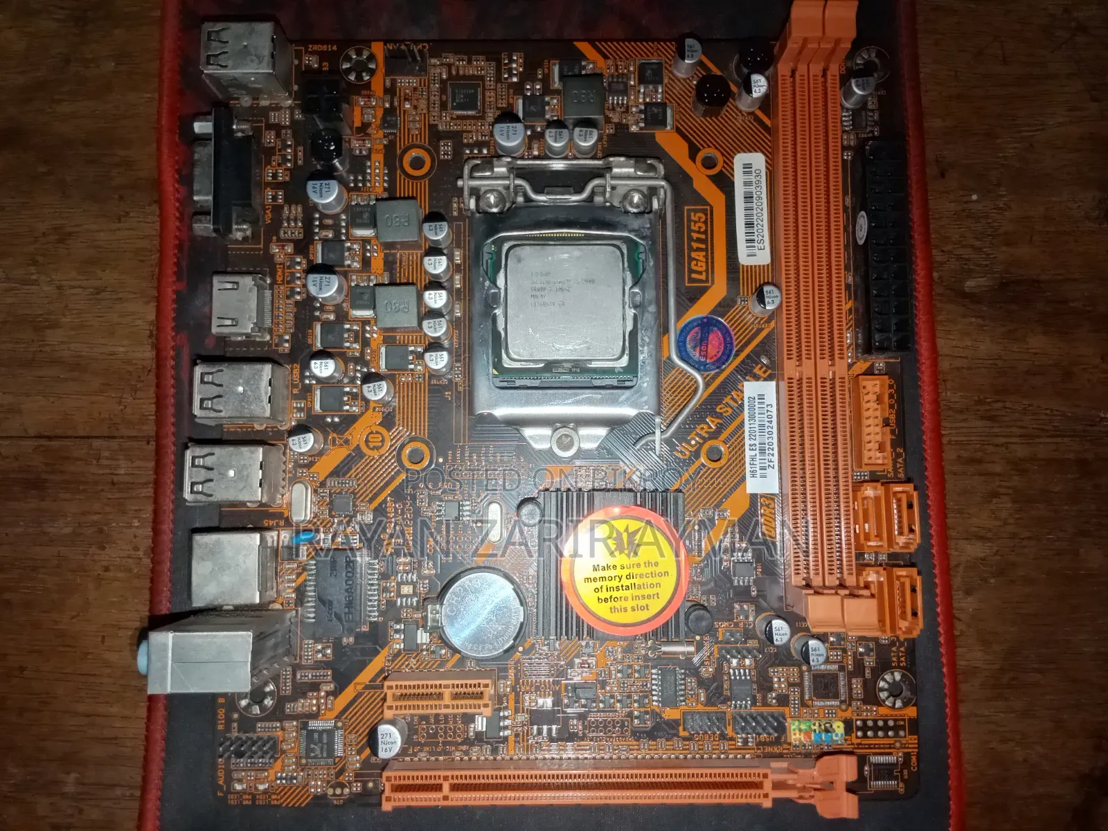 Esonic H61fhl Motherboard Combo Sale