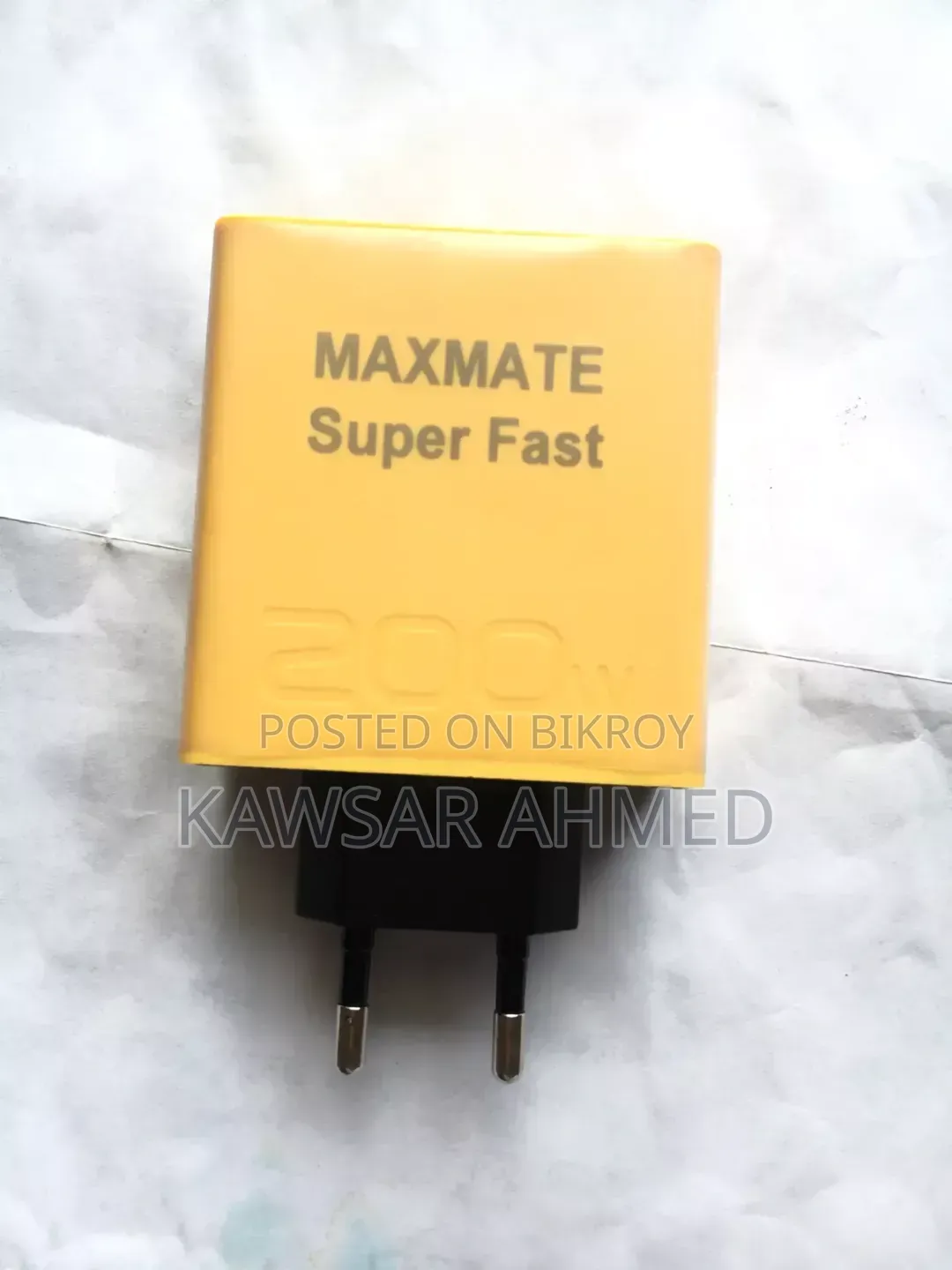Maxmate 200 Watt High Super Fast Charger