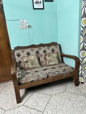 2-seater Teak Wood Sofa