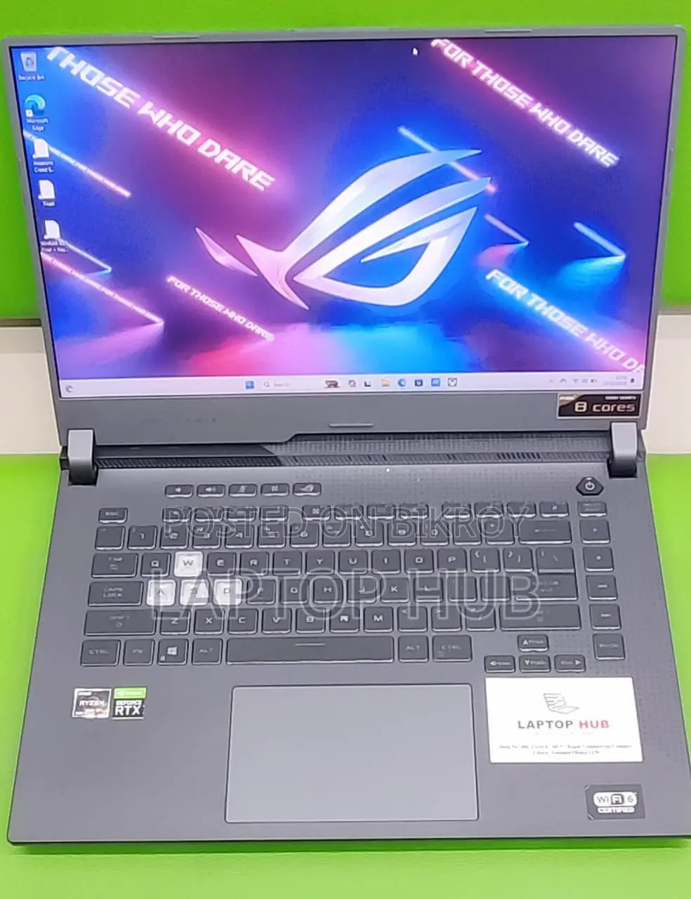 Laptop Asus ROG Strix G17 16GB AMD Ryzen 9 SSD 1T