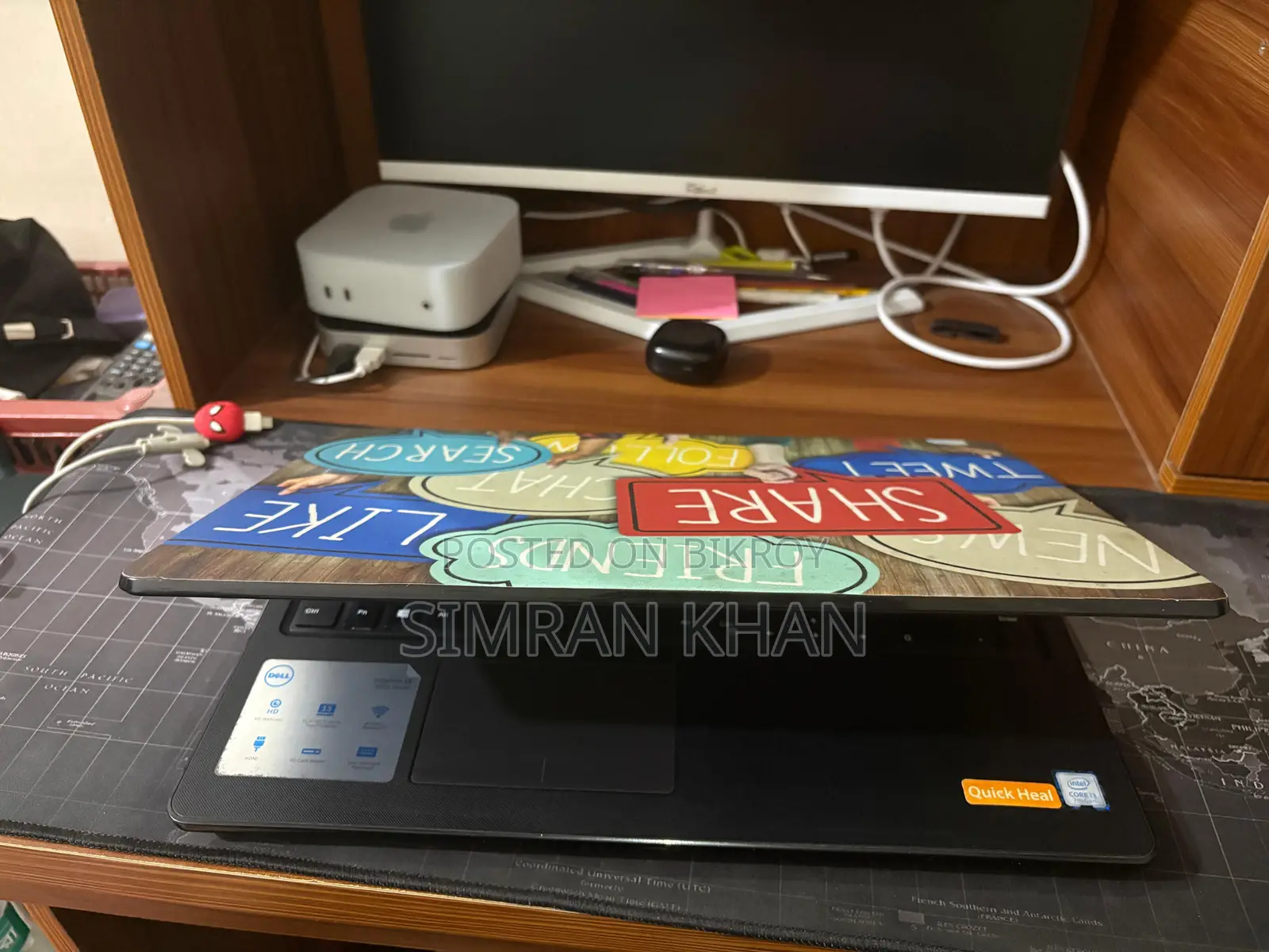 Laptop Dell Inspiron 15 3567 6GB Intel Core I3 HDD 1TB