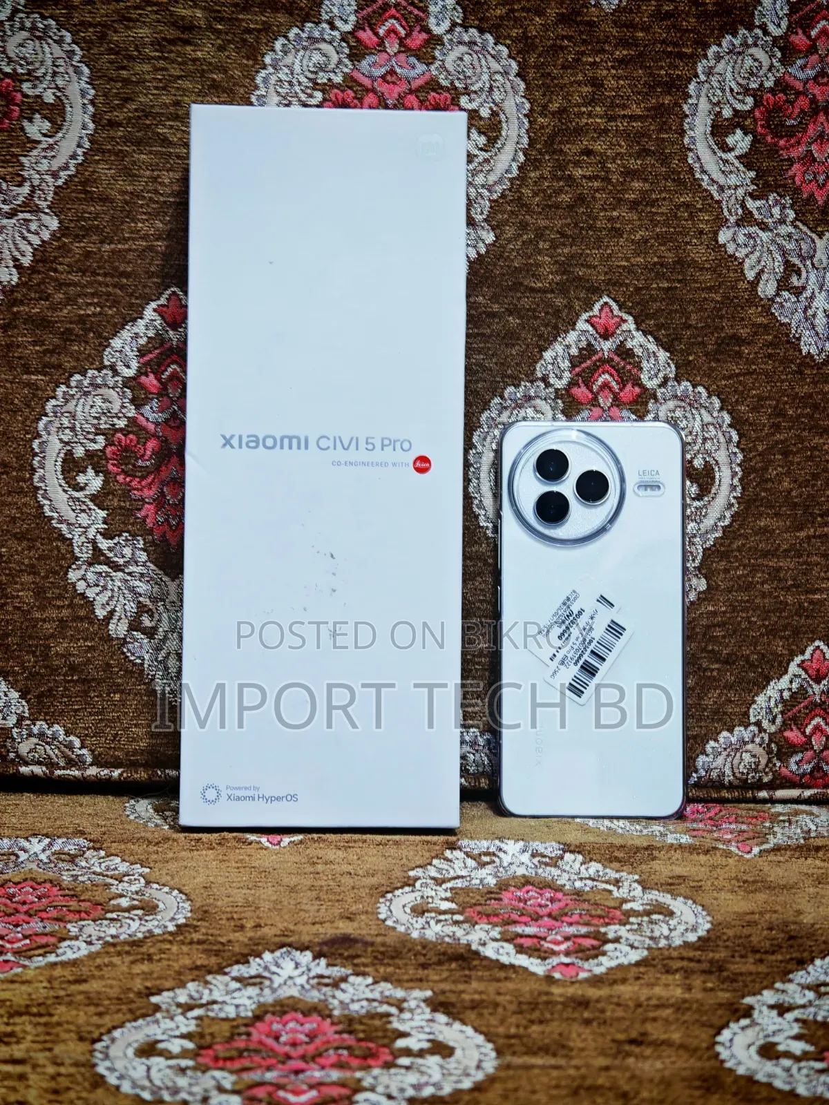 শাওমি সিভি ৪ প্রো ২৫৬ জিবি সাদা