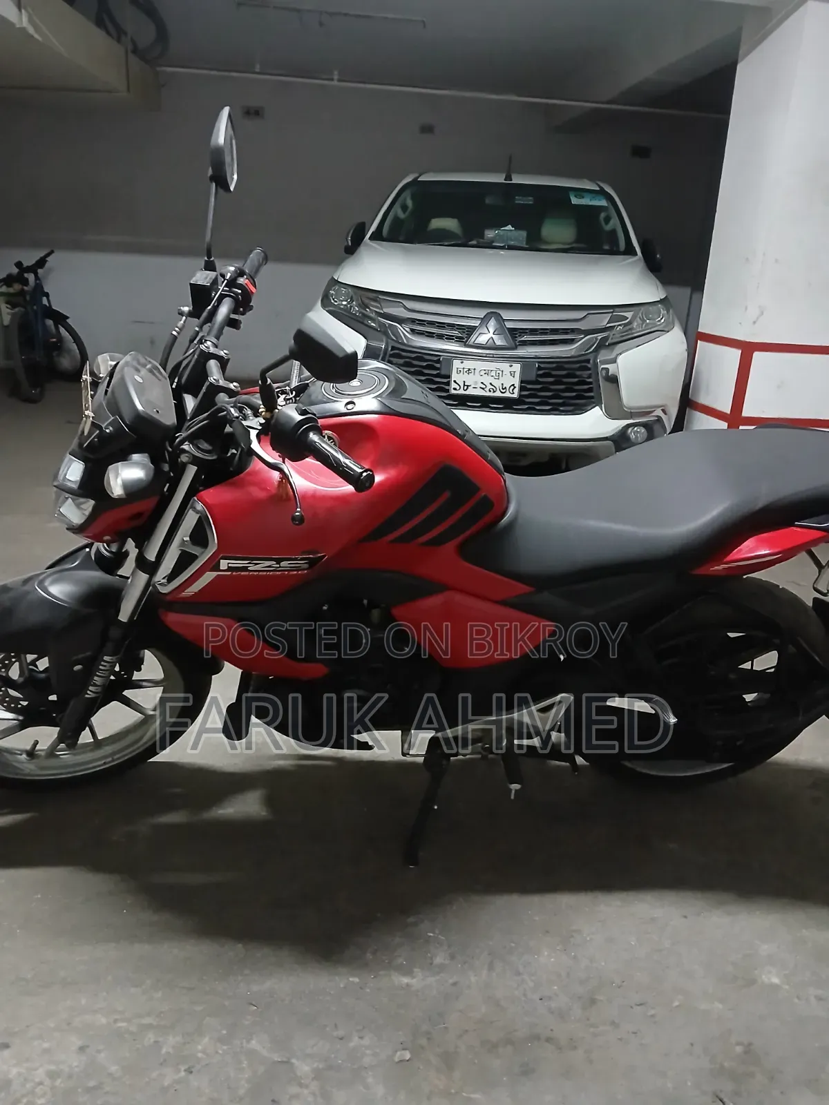 Yamaha FZ 2021 Red