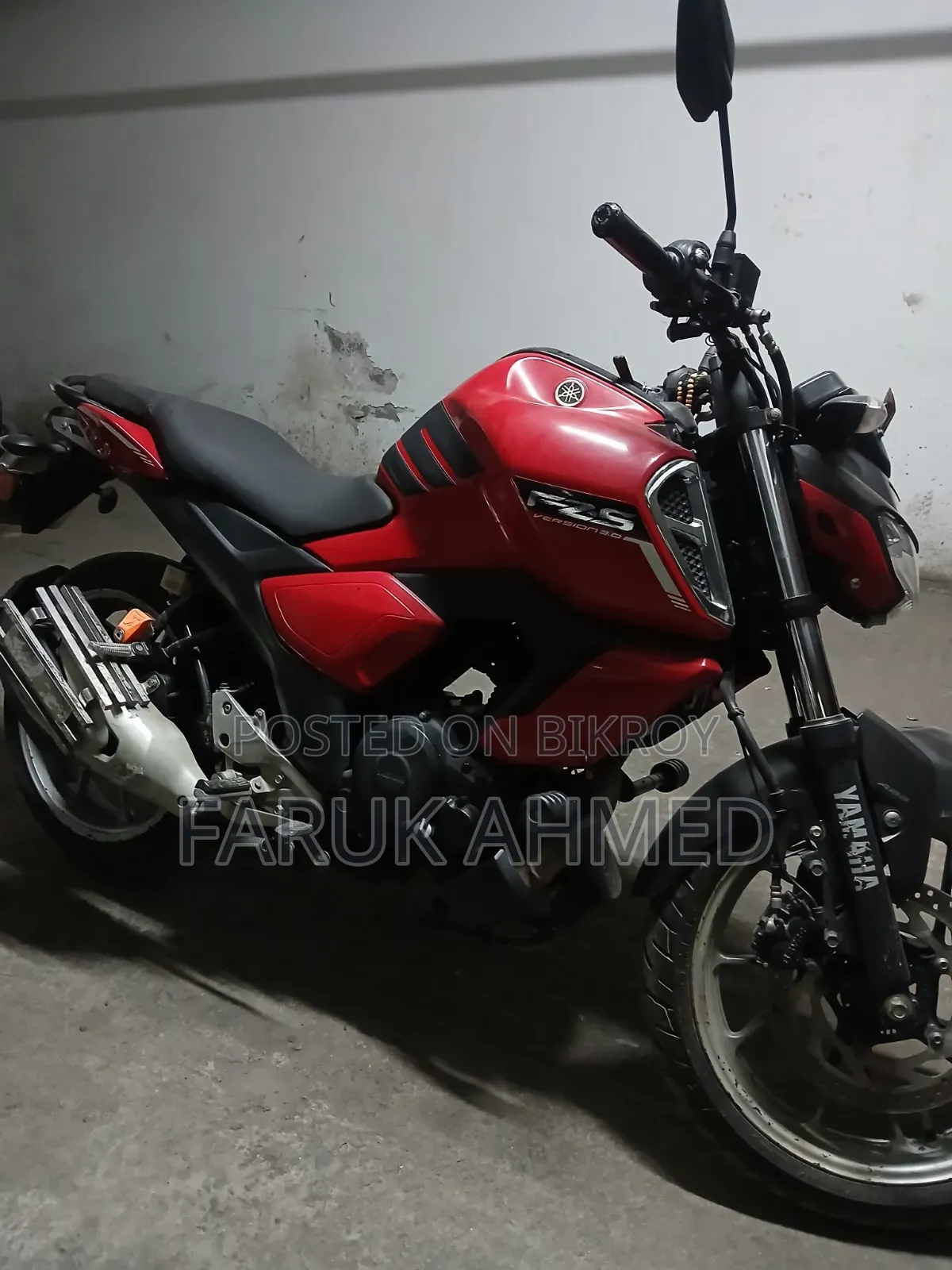 Yamaha FZ 2021 Red