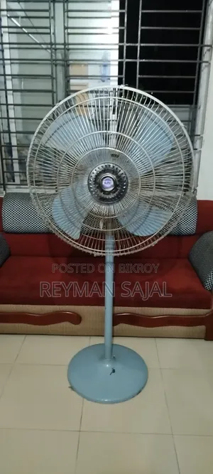 Gfc 24"Heavy Duty Fanনতুনের মতো স্ট্যান্ড ফ্যান বিক্রয় | ভালো কন্ডিশন