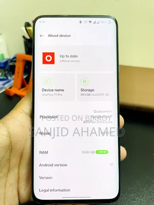 OnePlus 7T Pro 256 GB Blue