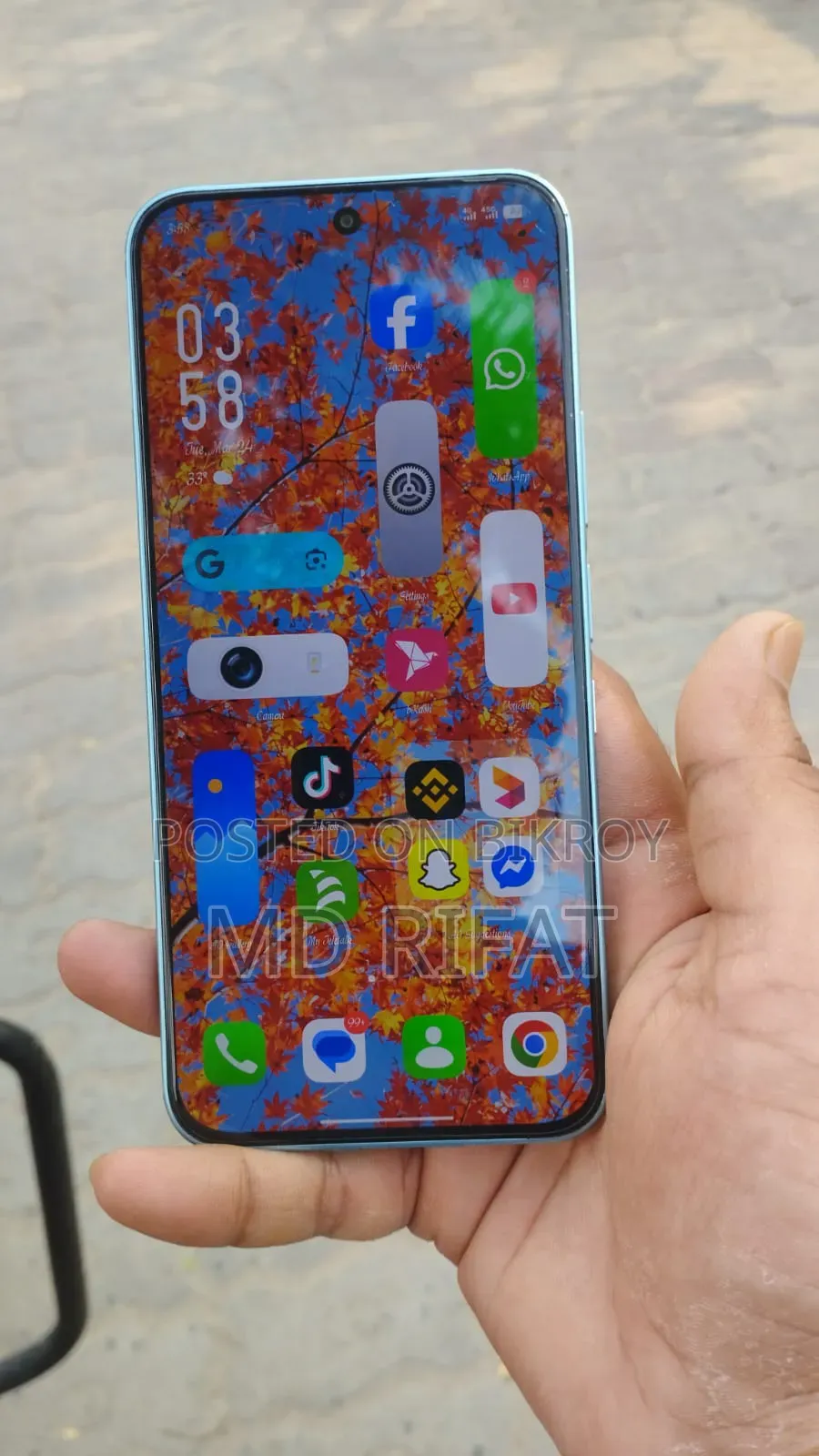 ইনফিনিক্স হট ৬০ প্রো ১২৮ জিবি ব্লু
