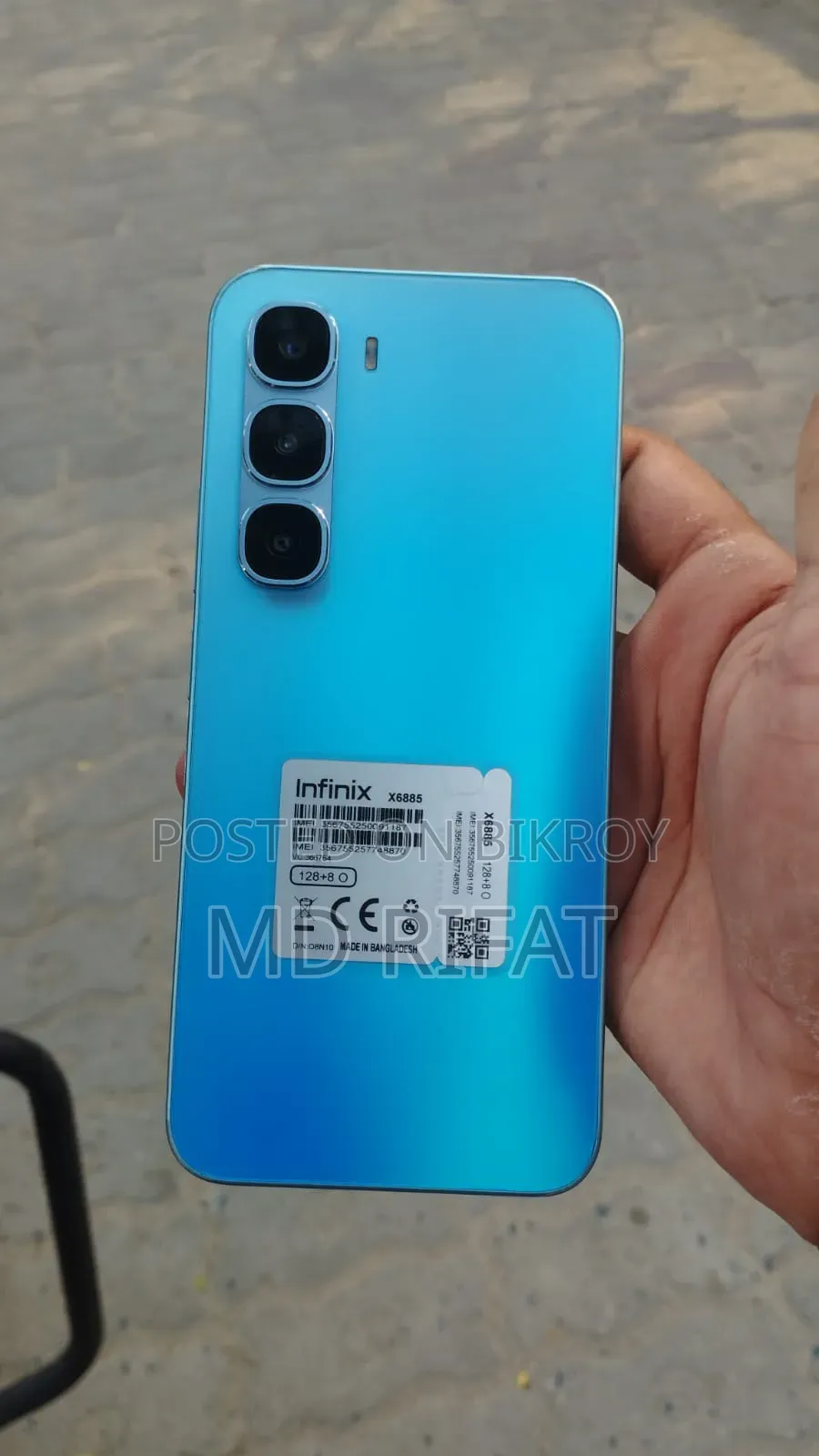 ইনফিনিক্স হট ৬০ প্রো ১২৮ জিবি ব্লু