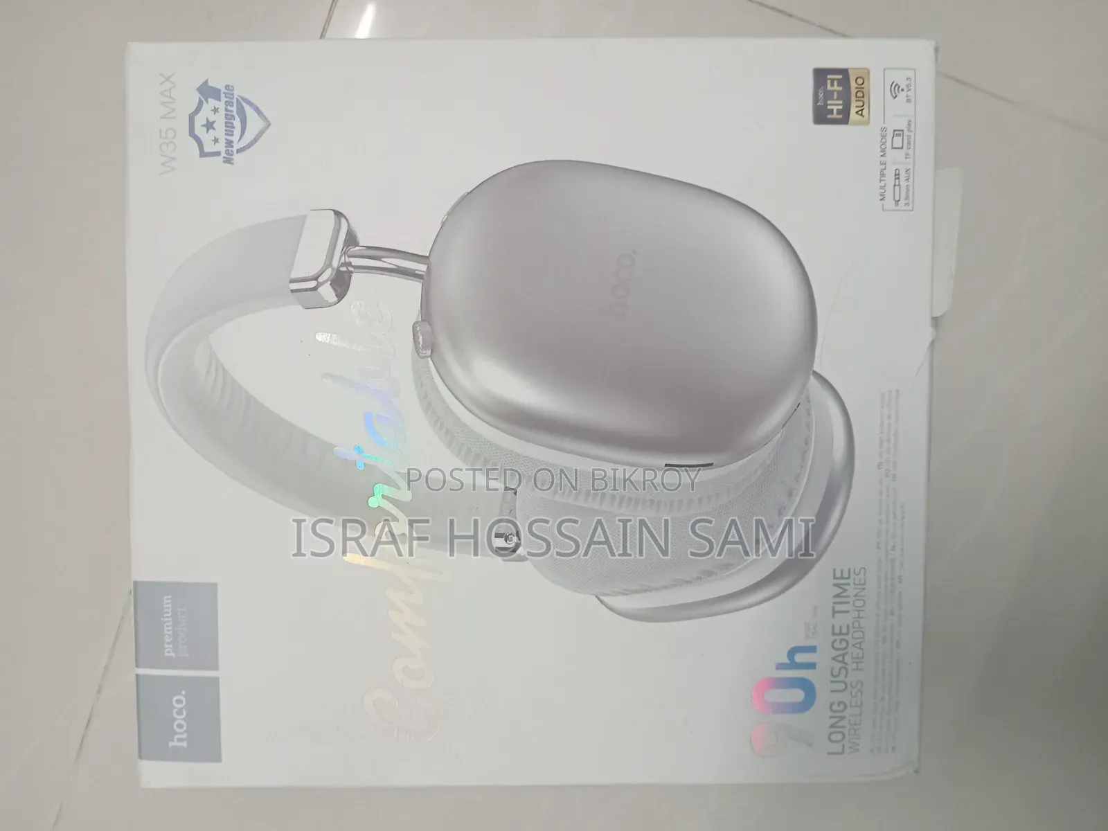 Hoco W35 Max Wireless Headphone