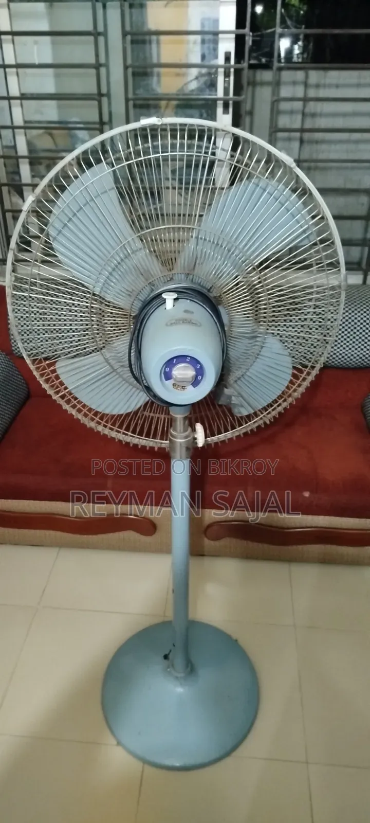Gfc 24"Heavy Duty Fanনতুনের মতো স্ট্যান্ড ফ্যান বিক্রয় | ভালো কন্ডিশন