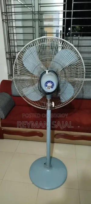 Gfc 24"Heavy Duty Fanনতুনের মতো স্ট্যান্ড ফ্যান বিক্রয় | ভালো কন্ডিশন