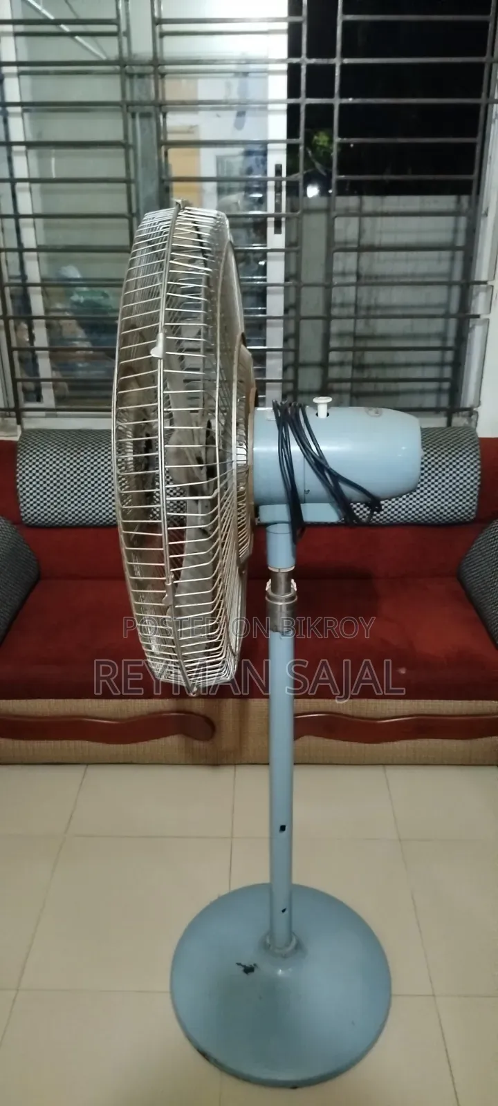 Gfc 24"Heavy Duty Fanনতুনের মতো স্ট্যান্ড ফ্যান বিক্রয় | ভালো কন্ডিশন