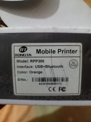 Rongta Rpp300 Mobile Thermal Printer (Bluetooth + Usb)