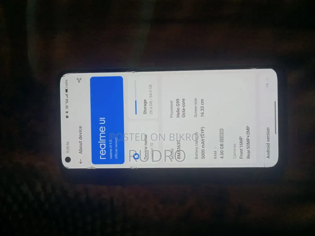 Realme 10 64 GB Pink