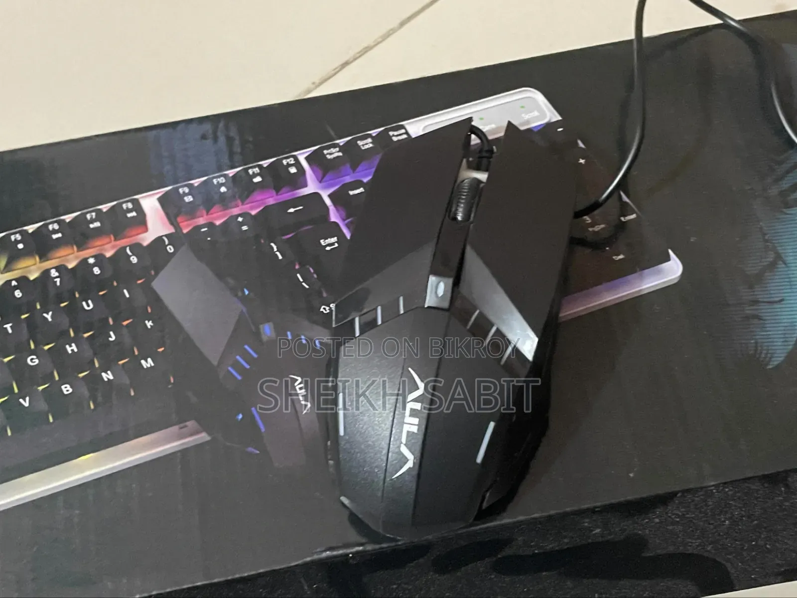 Aula F3061 Combo Keyboard Plus Mouse Rgb Lighting (Full New)