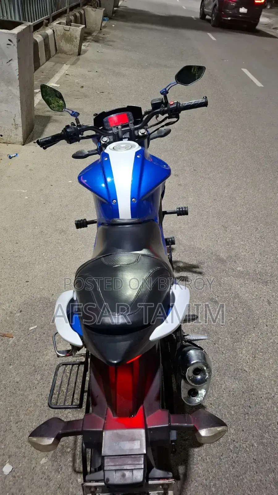 Suzuki Gixxer Monotone 2017 Blue