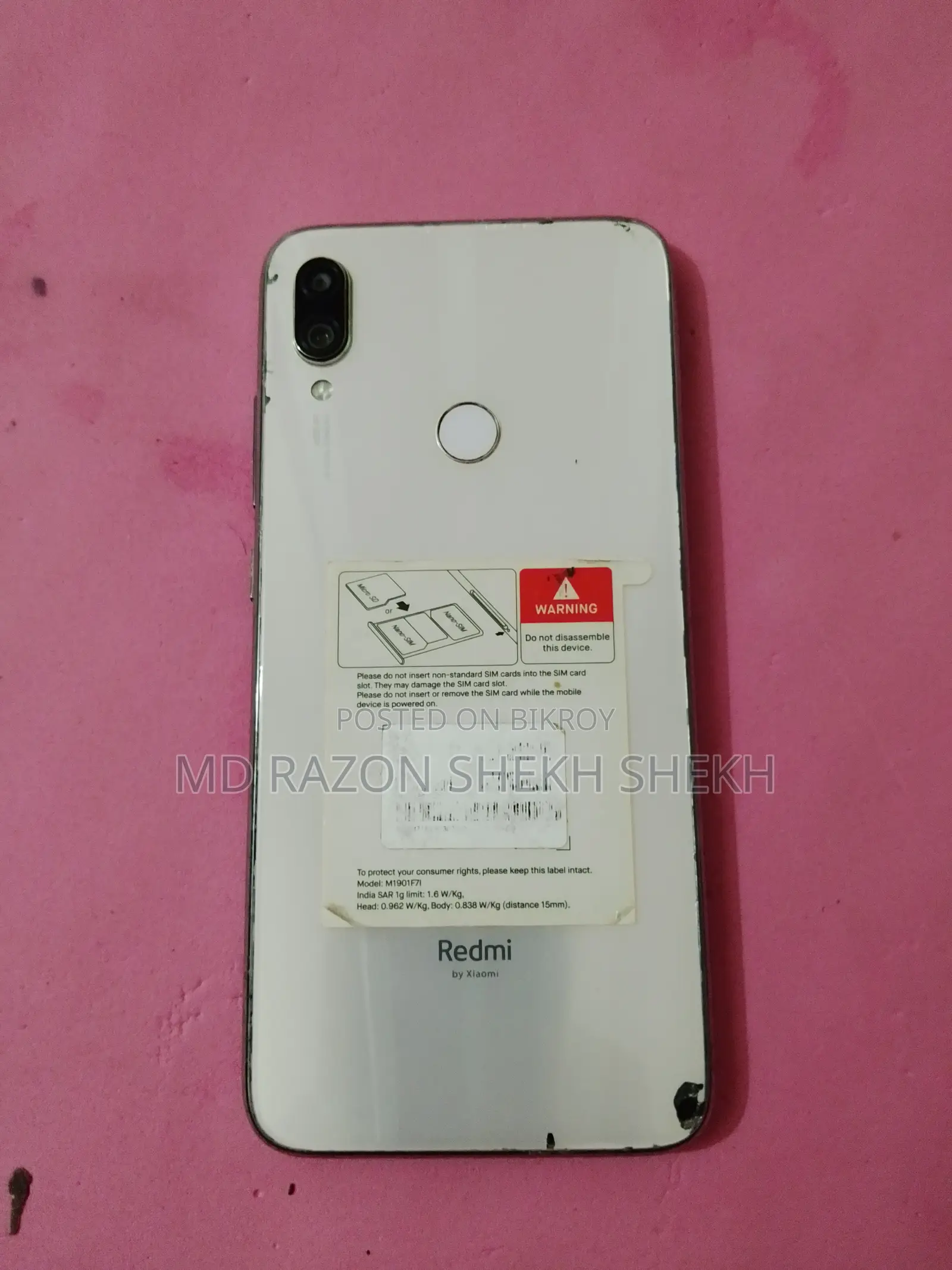 Xiaomi Redmi Note 7S 64 GB Red
