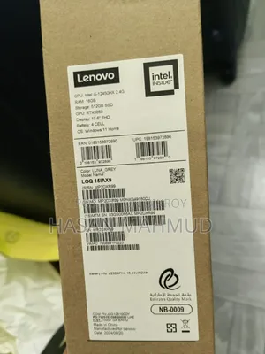 New Laptop Lenovo 16GB Intel Core I5 SSD 512GB