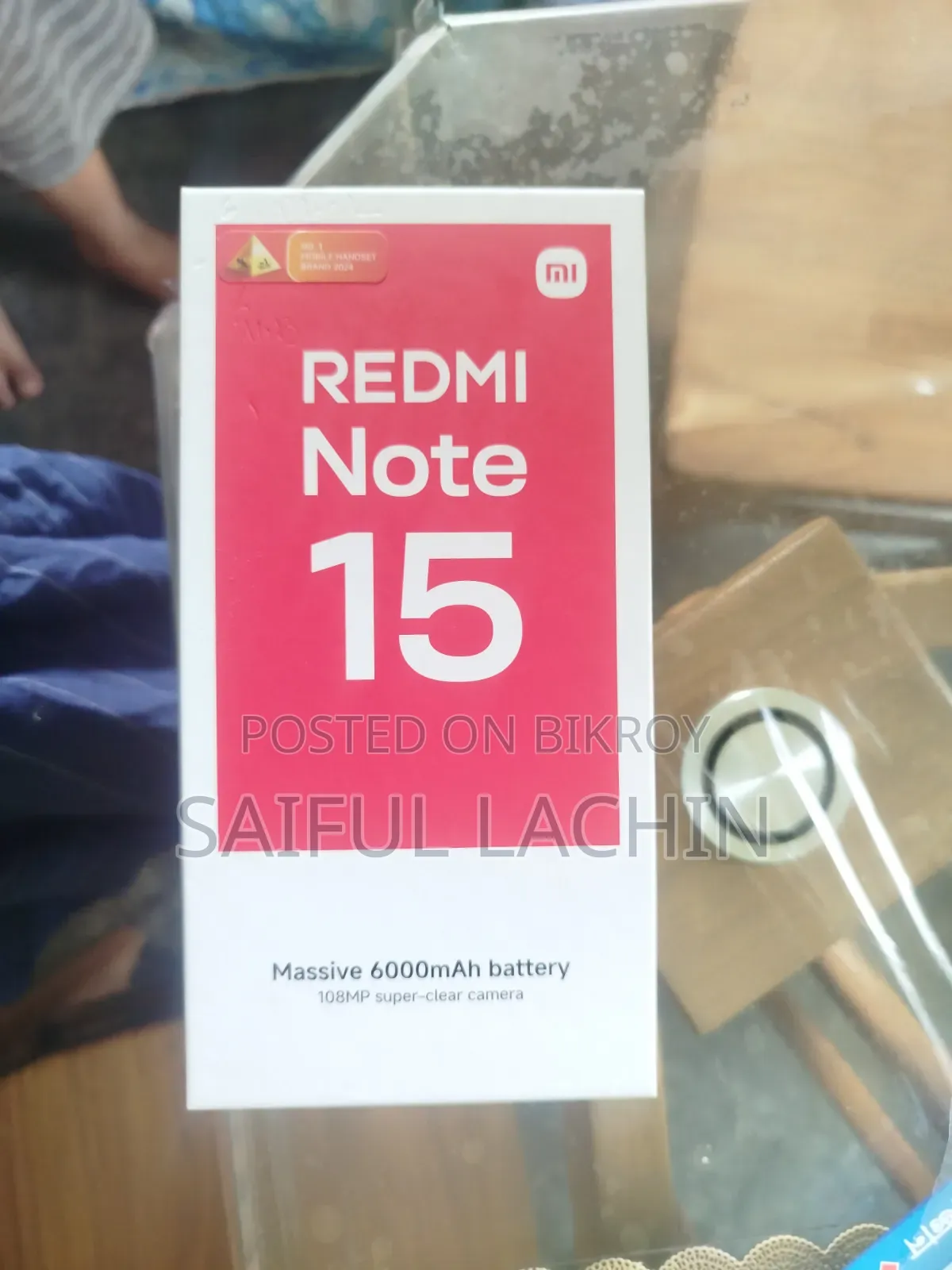 Xiaomi Redmi Note 15 128 GB Black
